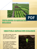 Curs 7+8 Fertilizarea in Agric - Bio.