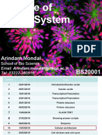 Arindam Mondal: School of Bio Science