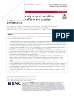 International Society of Sports Nutrition Position Stand: Caffeine and Exercise Performance