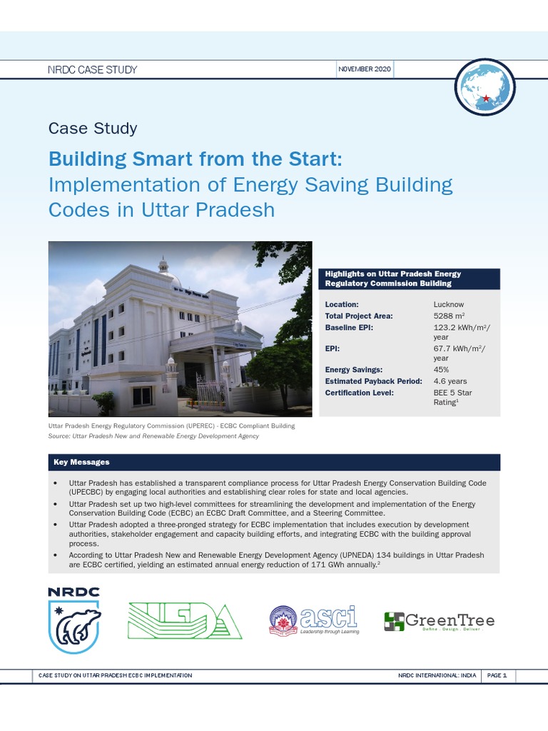 Energy Saving Building Codes Case Study 202011 PDF | PDF | Efficient ...