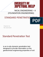 Geotechnical Engineering - Ii (Foundation Engineering) : Standard Penetration Test