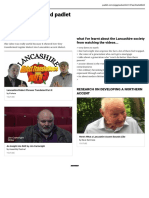 Remake of My Bold Padlet: Transformed Dialect What I've Learnt About The Lancashire Society From Watching The Videos..