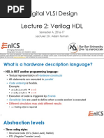 Lecture 2 Verilog PDF