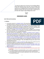 INSURANCE (NOTES - For - Exam) 2