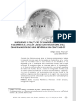 Discursos y Políticas Migratorias en Sudamerica