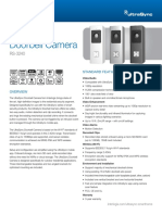 GSP 2599 Ultrasync Doorbell Camera Data Sheet Web PDF