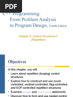 C++ Programming: From Problem Analysis To Program Design,: Fourth Edition