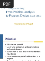 C++ Programming: From Problem Analysis To Program Design,: Fourth Edition