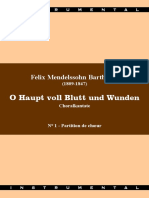 Mendelssohn - o Haupt Voll Blut Und Wunden