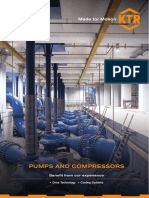 Pumps and Compressors: Benefi T From Our Experience