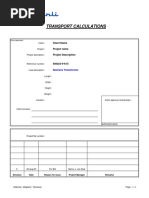 SPMT Analysis for Module Transportation | PDF | Structural Load | Beam ...