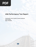 Sample Performance Test Report | PDF | Websites | Information Science