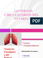 Trastornos Circulatorios Del Pulmon