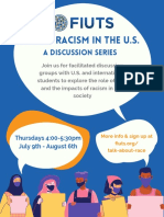 Race Discussion Series Flyer