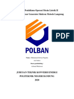 Laporan Praktikum Operasi Mesin Listrik II p8 PDF