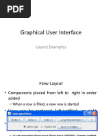 Week 9 Examples GUI - Layout - Examples