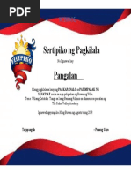 Certificate of Appreciation-Final Template - Tagalog-Edited | PDF