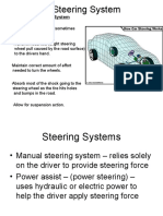 Function of Steering System