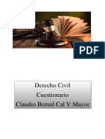 Cuestionario Claudio Bernal Cal y Mayor