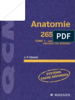 Anatomie 265 QCM