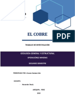 Trabajo de Investigación COBRE.