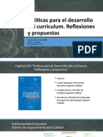 Cap Tulo XIII Pol Ticas para El Desarrollo Del Curriculum CAROLINA SEP LVEDA