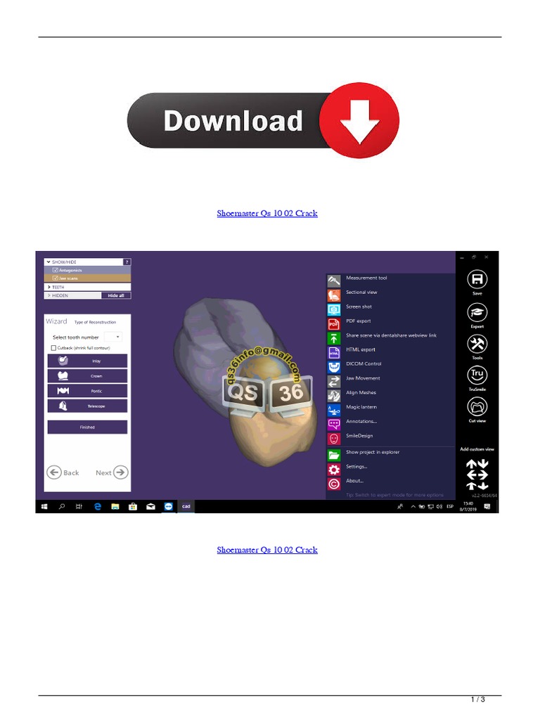 Shoe design software