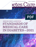 Standards of Medical Care in Diabetes