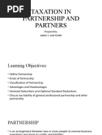 Taxation On Partnership