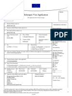 Schengen Visa Application: (-) Single (X) Married (-) Separated (-) Divorced (-) Widow (Er) (-) Other (Please Specify)