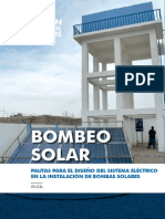 Acf Bombeo Solar Pautas para El Diseio Del Sistema Electrico en La Instalacion de Bombas Solares Guia 2020