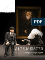 Theater Munster Thomas Bernhard Alte Meister Dir. Frank Behnke