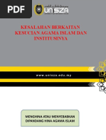 Kesalahan Kesucian Islam