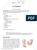 Introduction To Clubfoot - Physiopedia