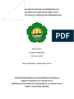 (Surv. Epidemiologi) Laporan Praktikum Diagram Surveilans Epidemiologi