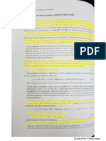 Geodetic Reference Systems and Optimum Earth Model