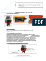 Especificação Técnica Detector de Tensão Multi-Uso - Por Contato Até 110V A 1000V e Por Aproximação de 1000kV A 15 KV