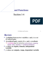 2-1 Relations and Functions