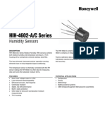 Honeywell Sensing Hih4602 Ac - Series Product Sheet 1846432