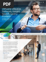 Vmware Vrealize Network Insight Search Query Posters: Get Deeper Insights From Your Infrastructure, Faster