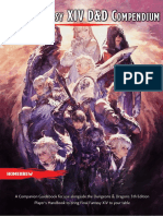 D&D 5E - FFXIV Companion Guide - Current Build - Shadowbringers PDF