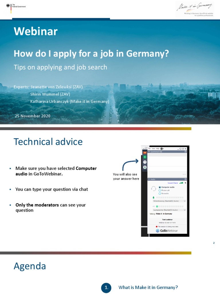 Applying for Jobs in Germany Guide | PDF | Travel Visa | Labour