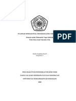 Standar Operasional Prosedur (Rizki Rahmawati G3a020117)