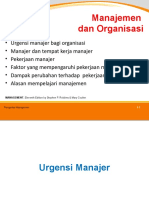 Manajemen Dan Organisasi