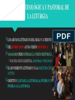 Compito 1 - Slide - Una Vision Teologica y Pastoral de La Liturgia