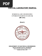 NEOM Lab Manual - Experiment 1 To 5