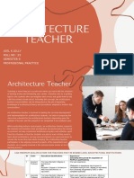 Architecture Teaching