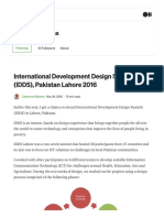 International Development Design Summit (IDDS), Pakistan Lahore 2016 - by Catherine Rakama - Medium