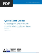 Creating HA Device With StarWind Virtual SAN Free