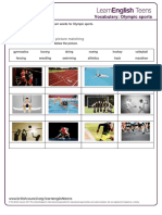 Olympic Sports - Exercises 0 PDF